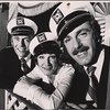 Barbara Cason, Roderick Cook, and Jamie Ross in a scene from the original 1972 off-Broadway production of "Oh, Coward!"