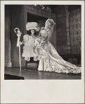 Tammy Grimes and Ina Cummings in a scene from the original 1959 Broadway production of Noël Coward's "Look After Lulu"