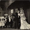 Jack Gillford, Philippa Bevans, Roddy McDowall, and Tammy Grimes in a scene from the original 1959 Broadway production of Noël Coward's "Look After Lulu"