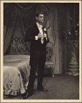 George Baker in a scene from the original 1959 Broadway production of Noël Coward's "Look After Lulu"