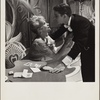 Tammy Grimes and Roddy McDowall in a scene from the original 1959 Broadway production of Noël Coward's "Look After Lulu"