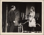 Eric Christmas and Tammy Grimes in a scene from the original 1959 Broadway production of Noël Coward's "Look After Lulu"