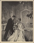 Kurt Kasznar and Tammy Grimes in a scene from the original 1959 Broadway production of Noël Coward's "Look After Lulu"