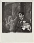 Kurt Kasznar in a scene from the original 1959 Broadway production of Noël Coward's "Look After Lulu"