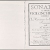 Sonates à deux violonchelles, op. 1-4