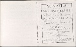Sonates à deux violonchelles, op. 1-4