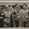 On the Day of the German Luftwaffe General Field marshal Goering watched a parade of his regiments from his Ministry in the Wilhelmstrasse in Berlin