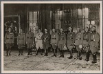 Hitler with ten newly-created field marshals: from left, Keitel, von Rundstedt, von Bock, Goering, von Brauchitsch, von Leeb, List, von Kluge, von Witzleben, Reichenau