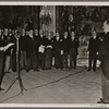The French president Lebrun was elected for another seven years as president.  Premier Daladier announces his re-election