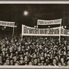 Pro-German demonstration in front of Danzig State Theater