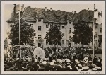 A monument to the Navy is unveiled in Danzig by Admiral z. V. Schultze