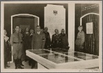 The Fuhrer's representative, Reich Minister Rudolf Hess, opened the Reich's Exhibition "German Greatness" in the German Museum in Munich.  Reichsleiter Rosenberg guided him through this show, which was an impressive representation of epochs of German history