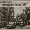 The Fuhrer delivered a major speech in the Artus Court in liberated Danzig, in which he clearly explained to the English warmongers the absurdity of their continued hostile designs.  The Fuhrer arrives in Danzig to the unending cheers of the population