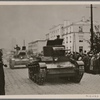 In Brest-Litovsk a big parade takes place in front of the commanding general of a German army corps and Russian Brigadier General Krivoshein (as representative of the Red Army) on the occasion of the meeting of German and Soviet-Russian soldiers.  Soviet-Russian armored vehicles after the parade.