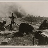 With our brave infantry on the front line near Warsaw.  The crew of a German grenade launcher takes cover during launch.