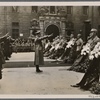 Those sacrificed to this reckless attack must be counted among the movement's (honored) dead.  They lay in state in front of the Feldherrnhalle, (where) the Führer took part in a touching ceremony.