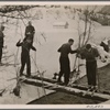 Despite the war, the Hitler Youth held the 5th Winter War games in Garmisch-Partenkirchen, with good results despite the hardships.