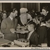 [... Reichs Minister Dr. Goebbels had a reception in the Propaganda Ministry for Germans returned from (living in) foreign countries and their children.]