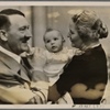 The Fuhrer during a private visit to General Field Marshal Goering