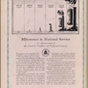 Milestones in National Service