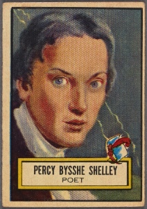 Percy Bysshe Shelley, poet: [trading card]