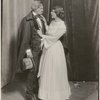 Two unidentified actors on stage in costume during the 1919 Actors’ Strike