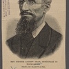 Rev. George Andrew Shaw, missionary in Madagascar. Photo by Elliott & Fry.