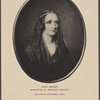 Mary Shelley. Miniature by Reginald Eastman. By permission of the Bodleian Library.