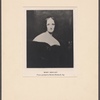 Mary Shelley from a portrait by Richard Rothwell, 1841.