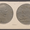 Medallion featuring portrait of Isaac Shelby on recto and scene on verso. Imprinted on recto: "Governor Isaac Shelby"