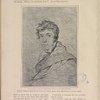 West's pencil sketch of Shelley done from life (hitherto unpublished). From the pencil sketch from life by William E. West. Owned by Mrs. John Dunn.