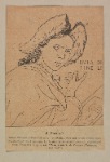 A portrait which Peacock said looked more like a Shelley than any of the actual ones. Facsimile of the engraving by Lasinio of Leisman's portrait, reproduced from Peacock's copy of the "Reale Galleria de Firenze illustrata," Paris edition.