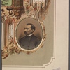 Lower right portion of a print featuring portrait of Philip Henry Sheridan