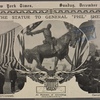 The dedication of the statue to General "Phil" Sheridan at Washington. Opening prayer by Monsignor O'Connell. At moment of unveiling. General Porter making his address. (Photos by Harris & Ewing.)