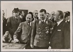 On September 1st Reichminister Funk opened the Vienna Autumn Fair, which is of great significance to the growing German businesses in southeast Europe. Next to Minister Funk is Reichs Governor and Gauleiter (Nazi provincial administrator) Baldur von Schirach.