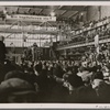 In a large factory in Szczecin, Dr. Ley spoke to the workers about the meaning of this struggle between German Socialism and British Plutocracy.