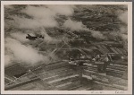Barely visible because of their camouflage, German bombers fly day after day and night after night over English territory.  The retaliatory strikes escalated towards the end of October.