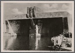 On the Atlantic coast defensive structures have been built such as the world has never seen.  Engineers and workers on the (Western) front have created these works.  (Here,) a U-boat bunker that fully protects submarines from air attacks.