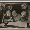 The German soldier knows why he is in the field.  He knows the reasons for this war and hungers after news.  So every soldier's newspaper is carefully studied
