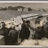 On the German coast naval troops and artillery also stand watch over the security of the Reich.