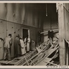 [ ...the operating room destroyed and the maternity ward heavily damaged. Again women and children are sacrificed to this criminal way of war.]