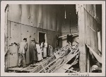 [... the operating room destroyed and the maternity ward heavily damaged.  Again women and children are sacrificed to this criminal way of war.]
