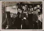 The badly injured assistant machinist from the "Altmark", Wilhelm Richert, was flown in a special plane to Berlin to demonstrate to the world's press the result of English crimes
