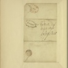 Autograph letter signed to James Northcote, 12 February 1801