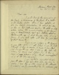 Autograph letter signed to David Booth, 27 February 1809
