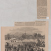 Celebration of the abolition of slavery in the District of Columbia by the Colored people in Washington. Apr 19 1866