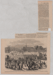 Celebration of the abolition of slavery in the District of Columbia by the Colored people in Washington. Apr 19 1866