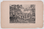 Fete de Ste Rosalie Patrone des Negres. Artist: Johann Moritz Rugendas