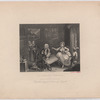 The Harlot's Progress, Plate 2, Quarrels with her protector.