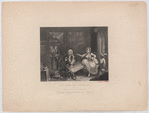 The Harlot's Progress, Plate 2, Quarrels with her protector.